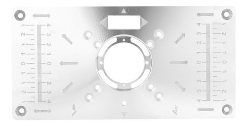 Placa De Inserción Multifuncional Para Mesa De Fresado