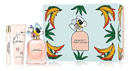 Marc Jacobs Set De Regalo Perfecto De 3 Piezas De Eau De Par