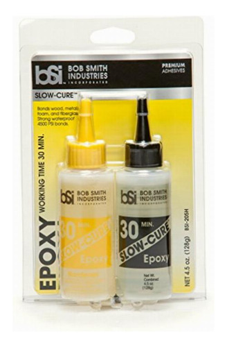Bob Smith Industries Bsi-205 Clear Slow-cure Epoxy (4.5 Oz.