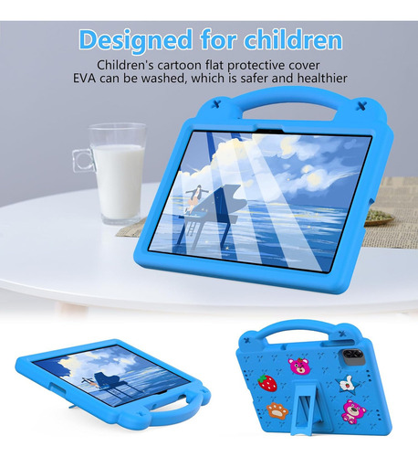 Linda Capa Infantil Faça Você Mesmo Para Honor Pad X8a, 11