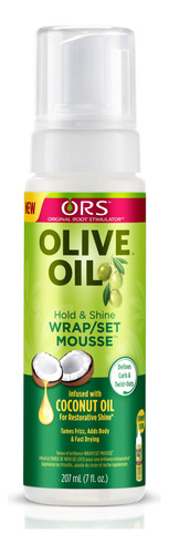 Ors Olive Oil Hold & Shine Wrap/set Mousse