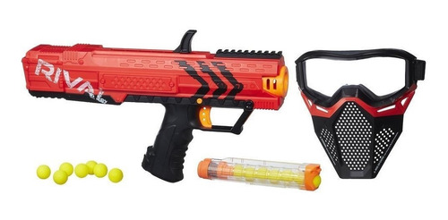 Kit Nerf Rival Con Disparador Apollo Xv Mascara Proyectiles