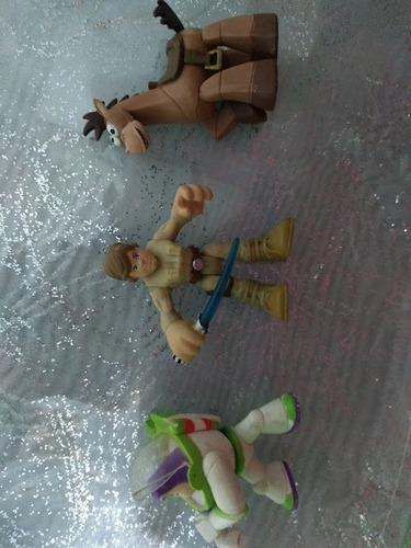 Lote 3 Figuras Toy Story Y Luke
