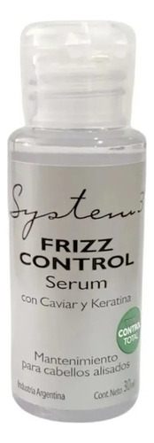 Serum Frizz Control System 3 X 30 Ml