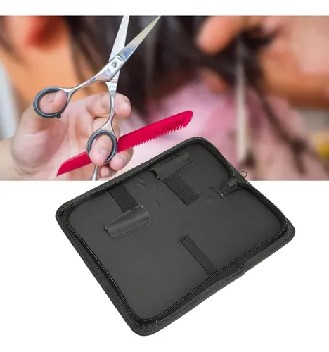 Estuche Porta Tijeras, Peine De Peluquería Tijeras De...