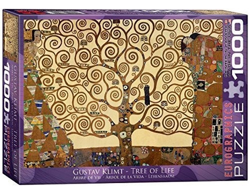 Eurographics Tree Of Life Por Gustav Klimt Puzzle De 1000 Pi