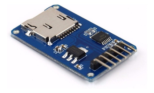 Imagen 1 de 5 de Modulo Micro Sd Card 5v Con Adaptador 3v3 