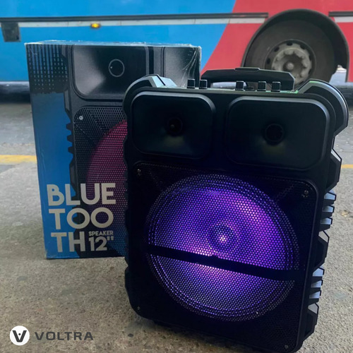 Parlante Portátil Bluetooth 12'' 40w Bt Karaoke + Control Re