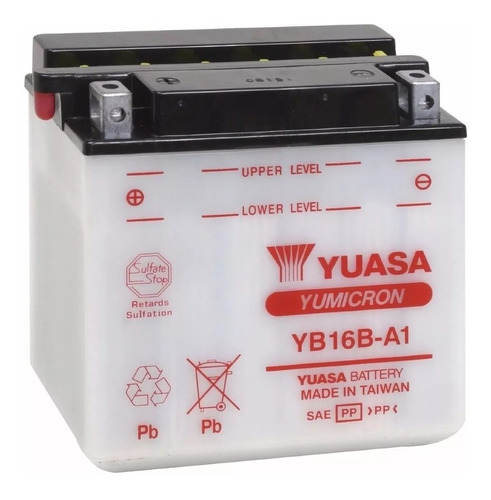 Bateria Yuasa Yb16b-a1 La Cuadra Motos 