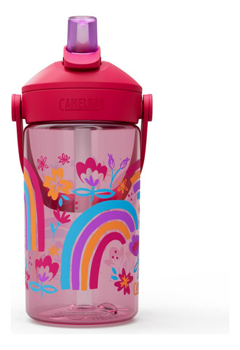 Botella Camelbak Niños Thrive Flip Straw 350 Ml Rosada