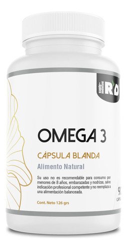Omega 3 90cápsulas 1000mg  Suple. Ryd+regalo