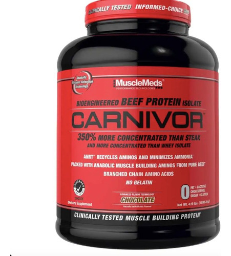 Proteina Carnivor 4lbs Limpia - Unidad a $319900