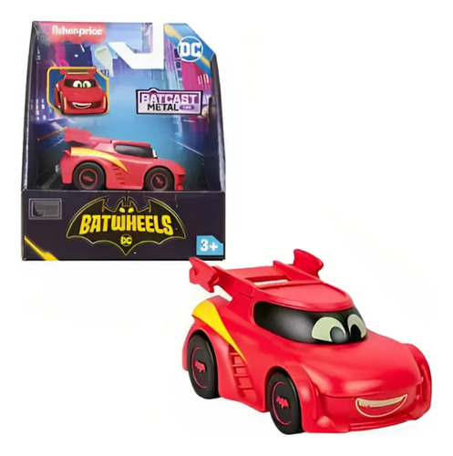 Carrinho Batwheels Redbird Metal 1:55 Laranja Hml12 - Mattel