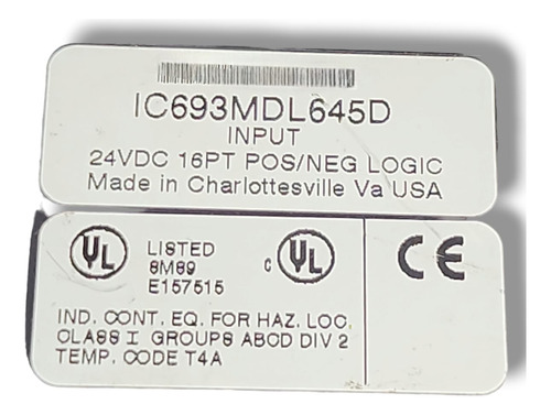 Ge Fanuc Ic693mdl645g (Usado)