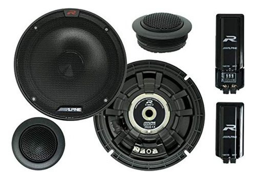 Altavoces Componentes De 2 Vías Alpine R-s65c.2 De 6.5 Pulga