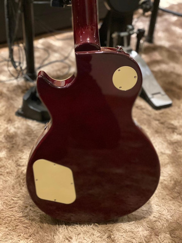 Guitarra Michael Les Paul Gm750n Gd Gold Top