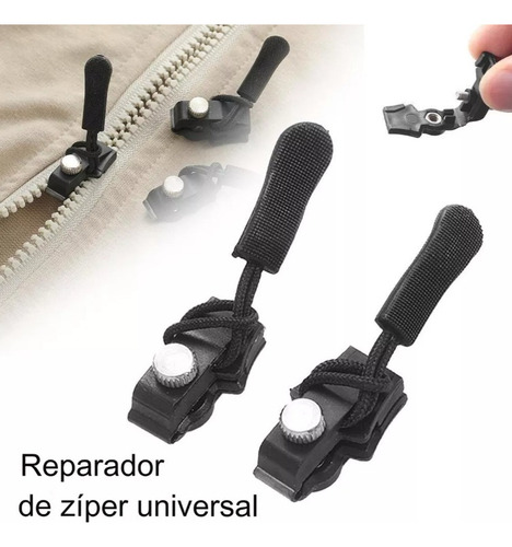 Zíper De Reparo Universal Conserto Instantâneo 2un - Kit