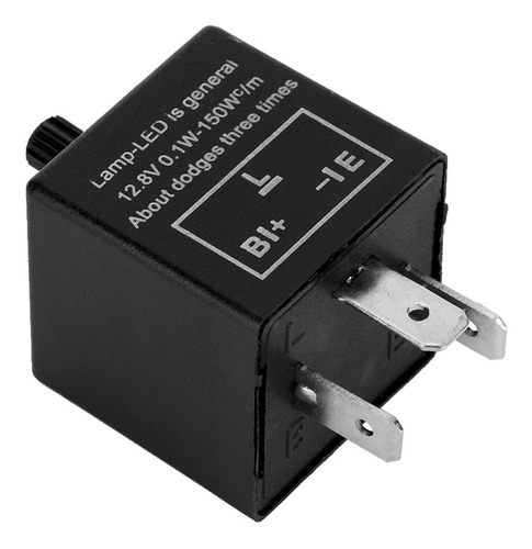 12 V 3 Pines Ajustable Luz Led Flasher Parpadeo Relé Fix