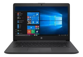 Laptop HP 240 G7 plateado ceniza oscuro 14", Intel Core i3 1005G1 4GB de RAM 500GB HDD, Intel UHD Graphics G1 (Ice Lake 32 EU) 1366x768px Windows 10 Pro
