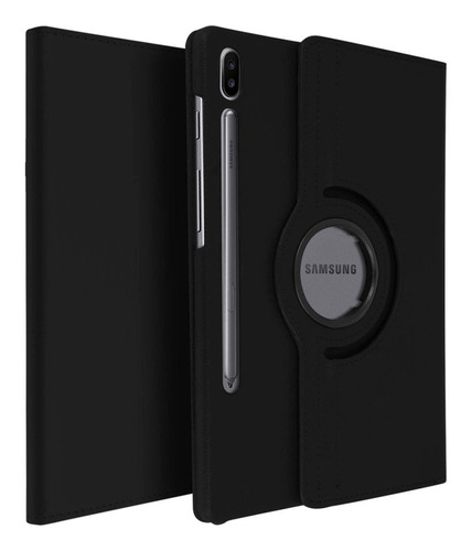 Funda + Lamina Para Tablet Samsung S7 + Plus / S7 Fe Negro