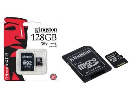 Microsd 128gb.- Clase 4.- Kingston