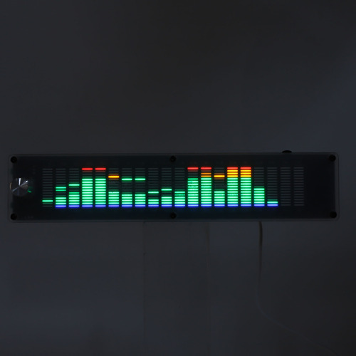 Equalizador De Indicador De Espectro Musical De Canal Duplo