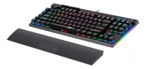 Teclado Gamer Magic Wand Pro Sem Fio Rgb Layout Usa Preto
