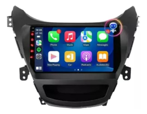 Radio 9 Pulgada Android Auto Carplay Hyundai Elantra 2014-15