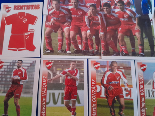Set Completo De Figuritas Del Club Atlético Rentistas 2001 (Usado)