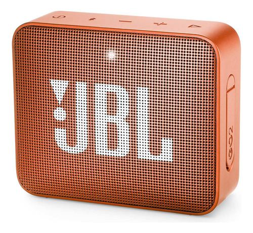 Caixa De Som Bluetooth Jbl Go 2 À Prova D'água 3w - Laranja