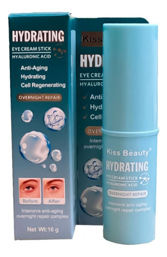 Barra Stick Cream Hidratante Para Contorno De Ojos Momento De Aplicación Día/noche Tipo De Piel Ácido Hialurónico