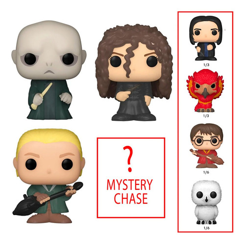 Funko Bitty Pop! Harry Potter - Voldemort 4 Pack