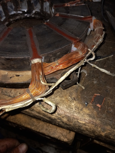 Bobinado Freno Puente Gruas