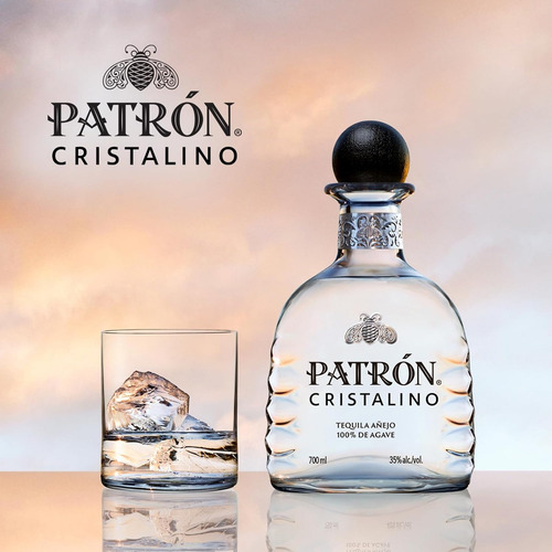 Tequila Patron Añejo Cristalino 700 Ml