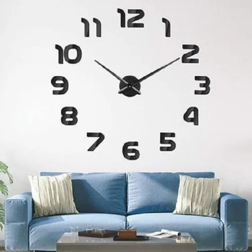 Reloj De Pared Adhesivo