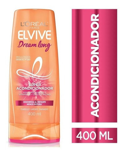 Acondicionador L'oréal Paris Elvive Dream Long X 400 Ml