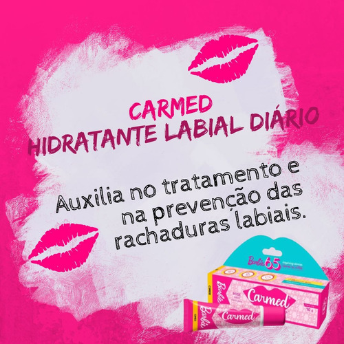 Carmed Barbie Rose Gold 10g Efeito Gloss - Cimed