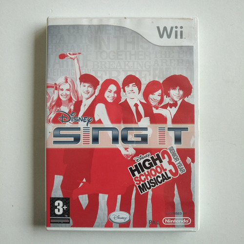 Sing It Hig School Musical 3  Juego Nintendo Wii Original 