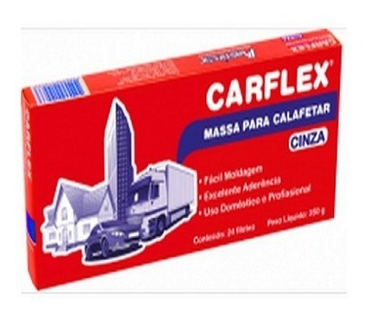 1 Massa Calafetar Carflex Mastiflex Cx.350g Cz Fera 103076