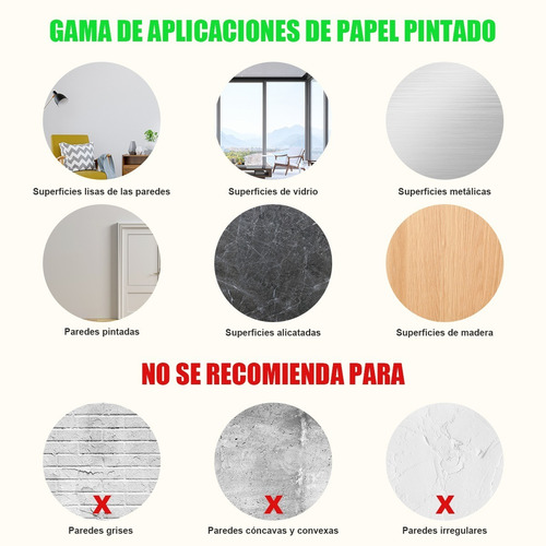 Imagen 5 de 7 de Conveniente Papel Tapiz De Piedra 3d Autoadhesi