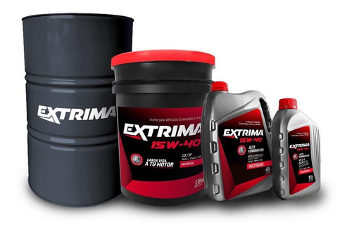 Imagen 3 de 4 de Lubricante Diesel Extrima Liviano-pesados15w40 20lts