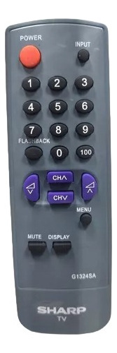 Control Para Tv Sharp