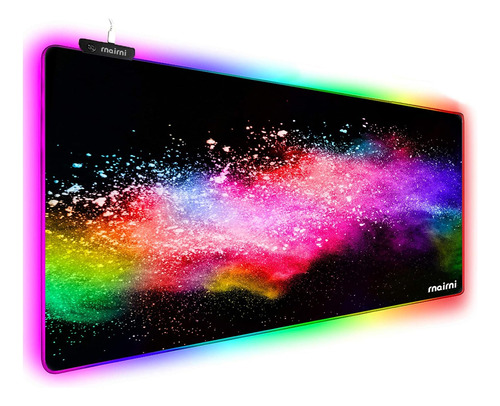 Extended Rgb Gaming Mouse Pad, Extra Large Gaming Mouse M Aa