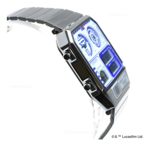 Reloj Hombre Citizen Star Wars Clásico R2-d2 Jg2117-51a