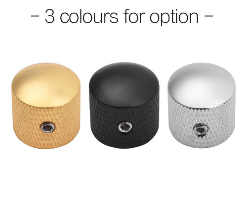 Juego De 4 Botones Metálicos Con Control De Volumen Y Tono E