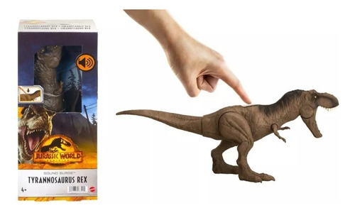 Dinosaurio Tyrannosaurus Articulado + Rugido Jurassic 