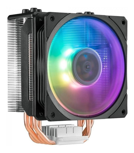 Imagem 3 de 7 de Cooler Para Processador Hyper 212 Red Turbo Com Led Vermelho