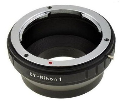 Cy-nikon1 Adaptador Lente Montura Contax Yashica A Nikon 1