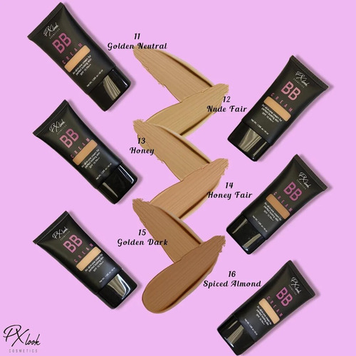 Imagen 3 de 4 de Maquillaje Liquido Bb Cream Profesional Spf 10 Prolux
