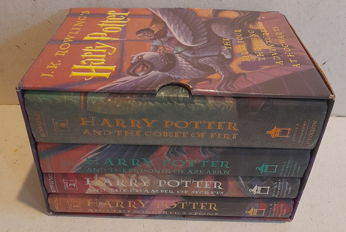 Harry Potter Coleccion De Primeros 4 Libros Primer Edicion (Usado)